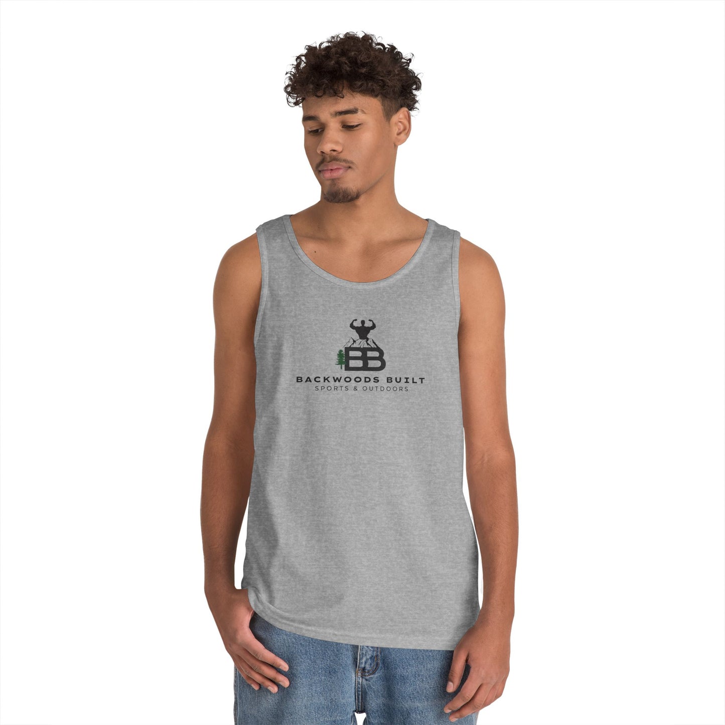 Backwoods Built Unisex Tank Top - Perfect for Outdoor Adventures