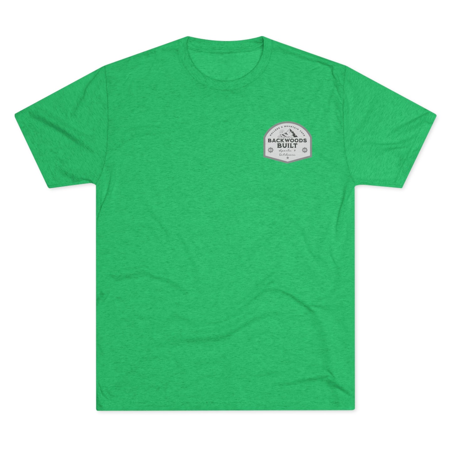 Adventure-Ready Unisex Tri-Blend Crew Tee - 'Backdoors Built' Outdoors Design