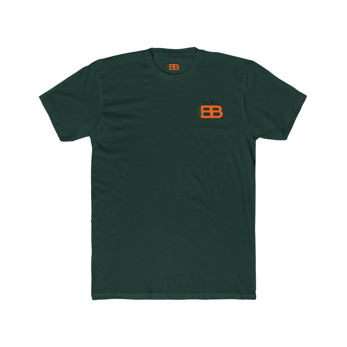 Backwoods Built Unisex Cotton Crew Tee - Outdoor Adventure Shirt