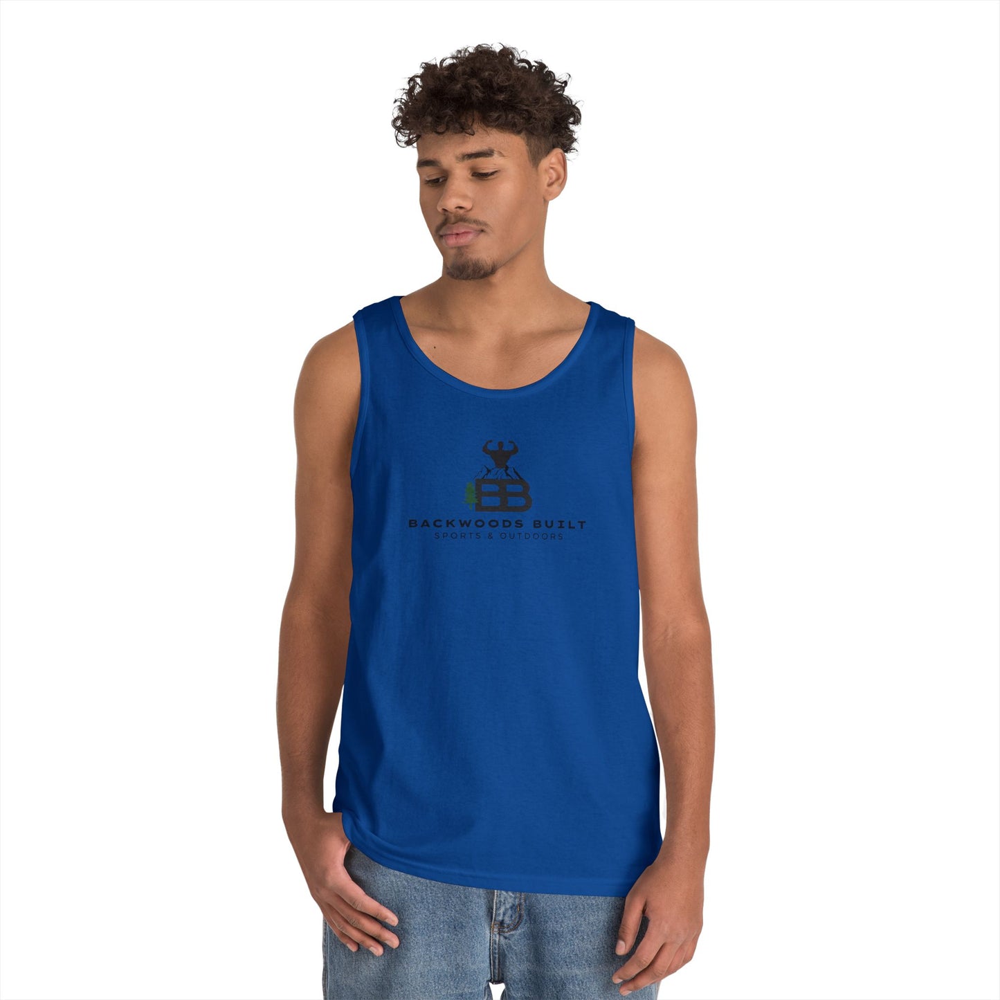 Backwoods Built Unisex Tank Top - Perfect for Outdoor Adventures