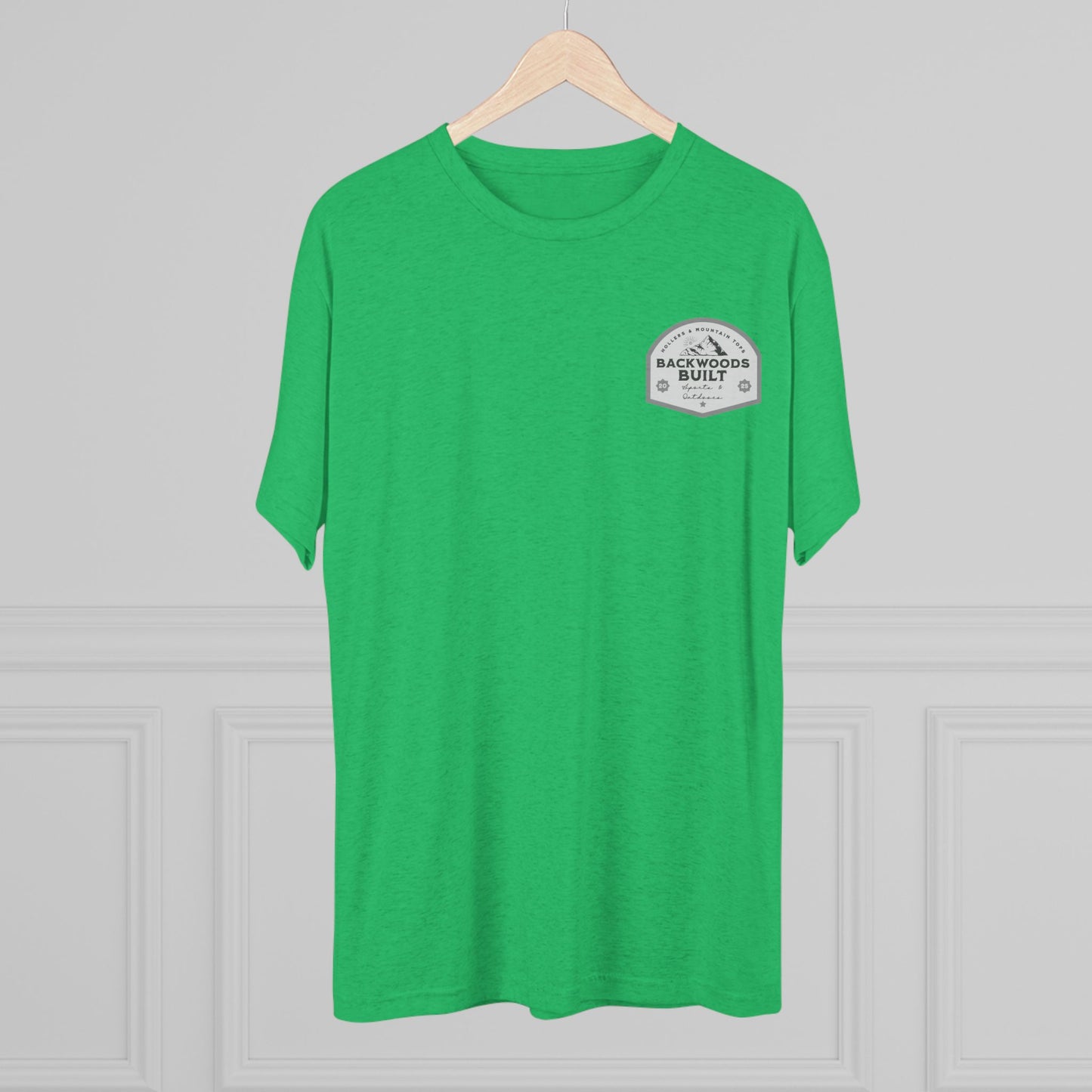 Adventure-Ready Unisex Tri-Blend Crew Tee - 'Backdoors Built' Outdoors Design