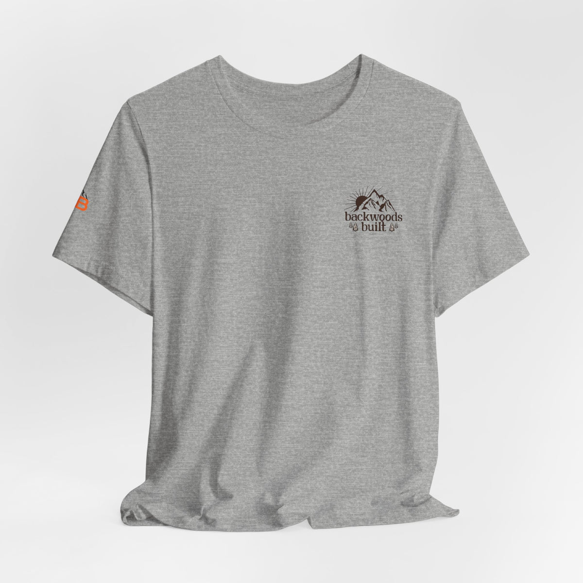 Backwoods Built Fox Tee — Outdoor Sports & Outdoors Graphic T-Shirt