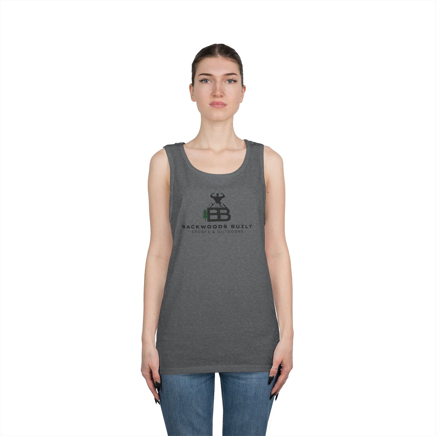 Backwoods Built Unisex Tank Top - Perfect for Outdoor Adventures
