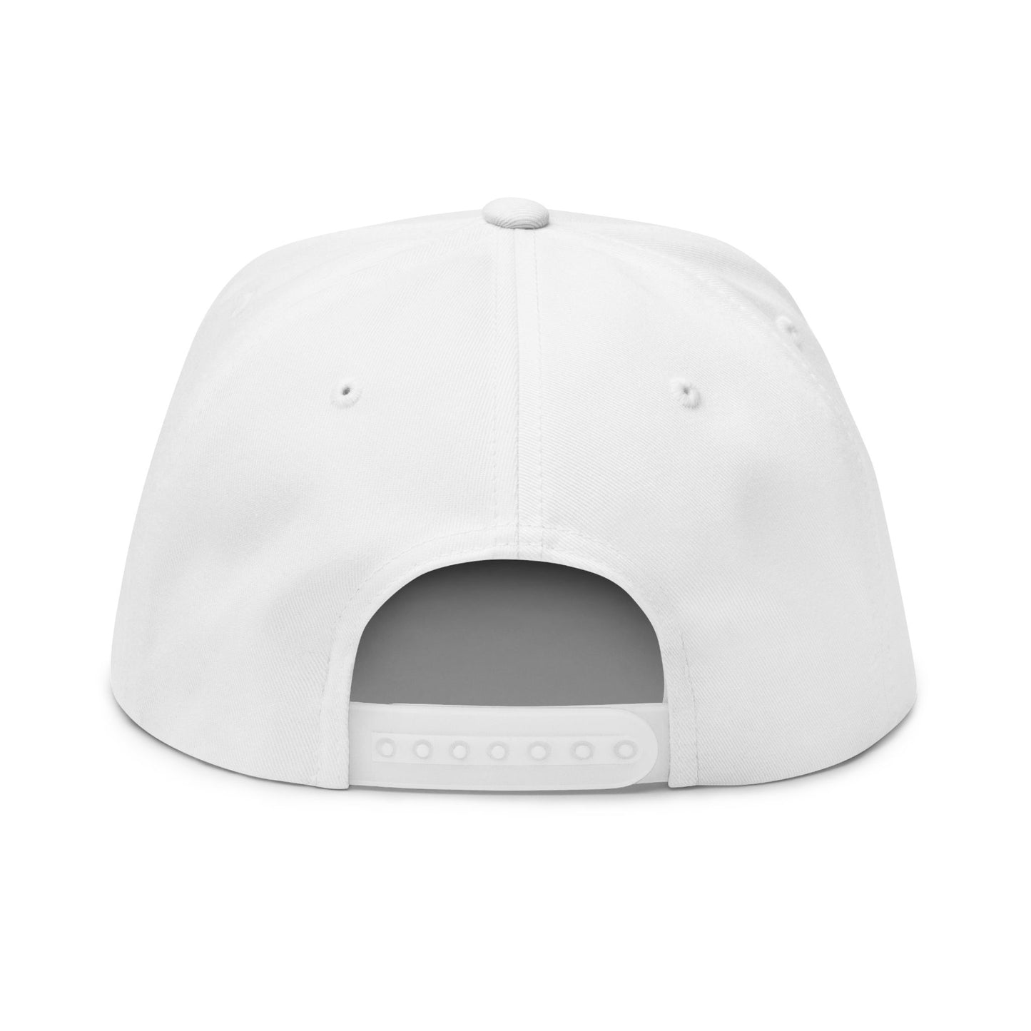 Embroidered Flat Bill Cap - Backwoods Bulls Design