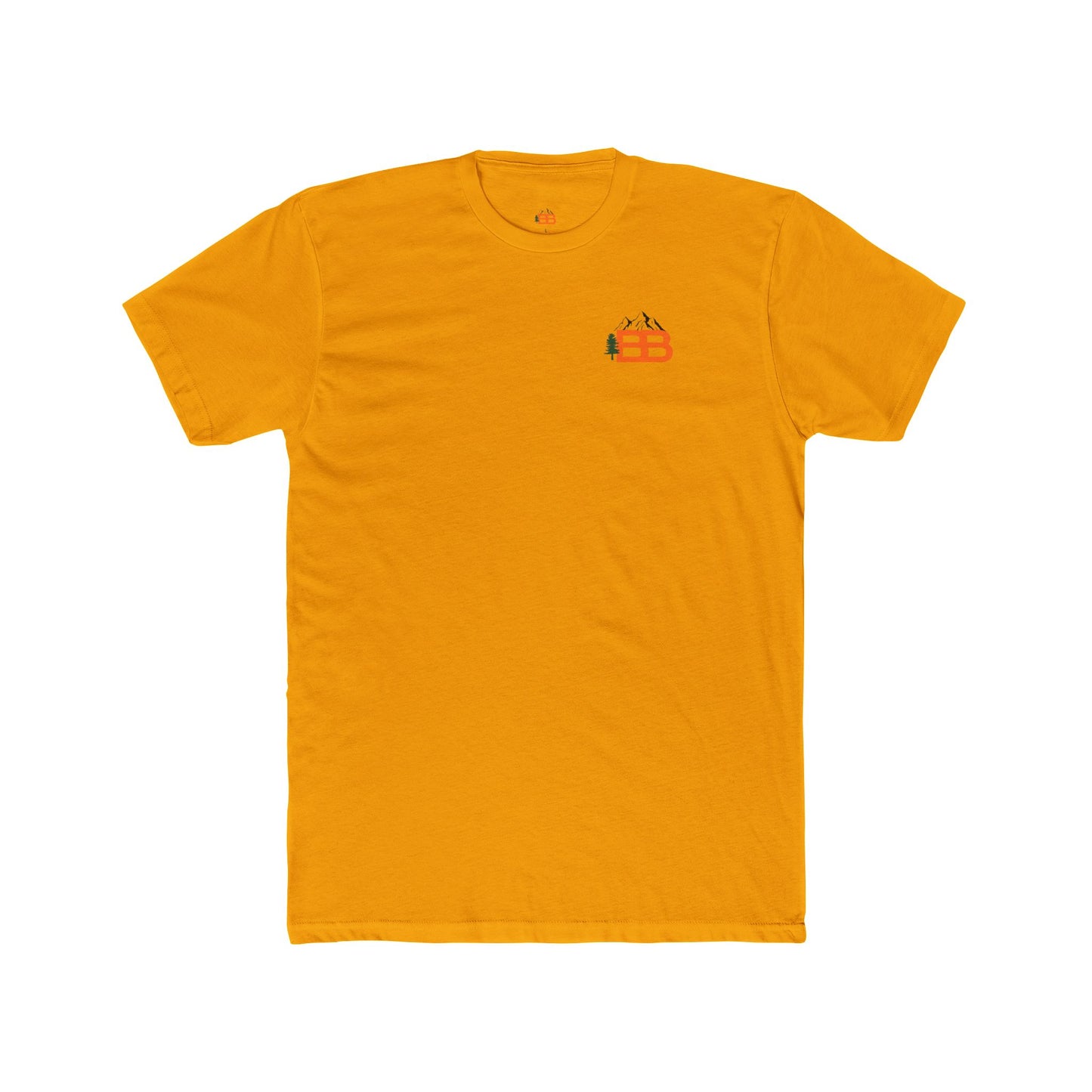 Backwoods Adventure Unisex Cotton Crew Tee - Nature Graphic T-Shirt
