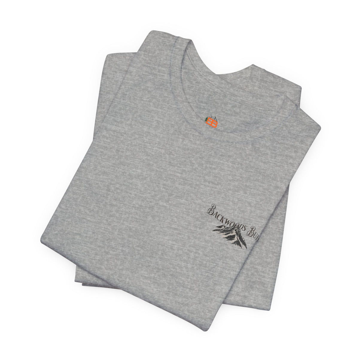Backwoods Mountain Tee — Retro Sunrise Forest Adventure T-Shirt