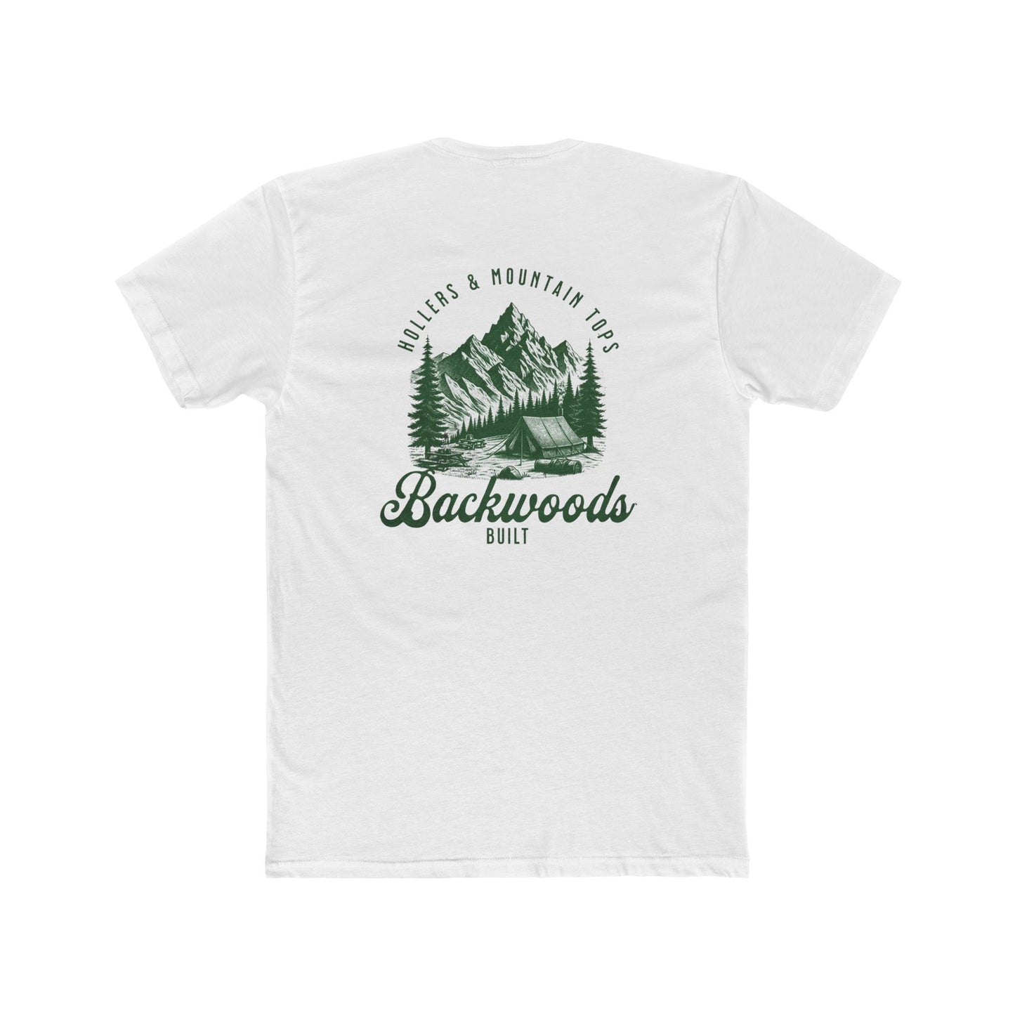 Backwoods Built Mountain Cabin T-Shirt