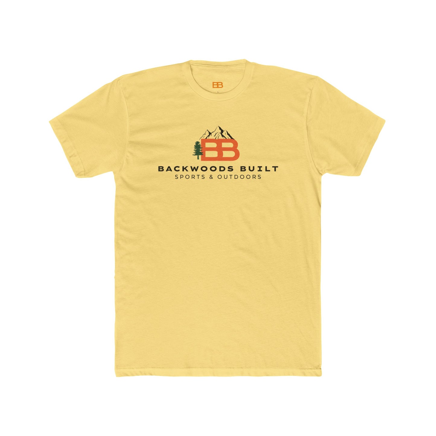 Backwoods Built Unisex Cotton Crew Tee - Comfortable Outdoor Apparel