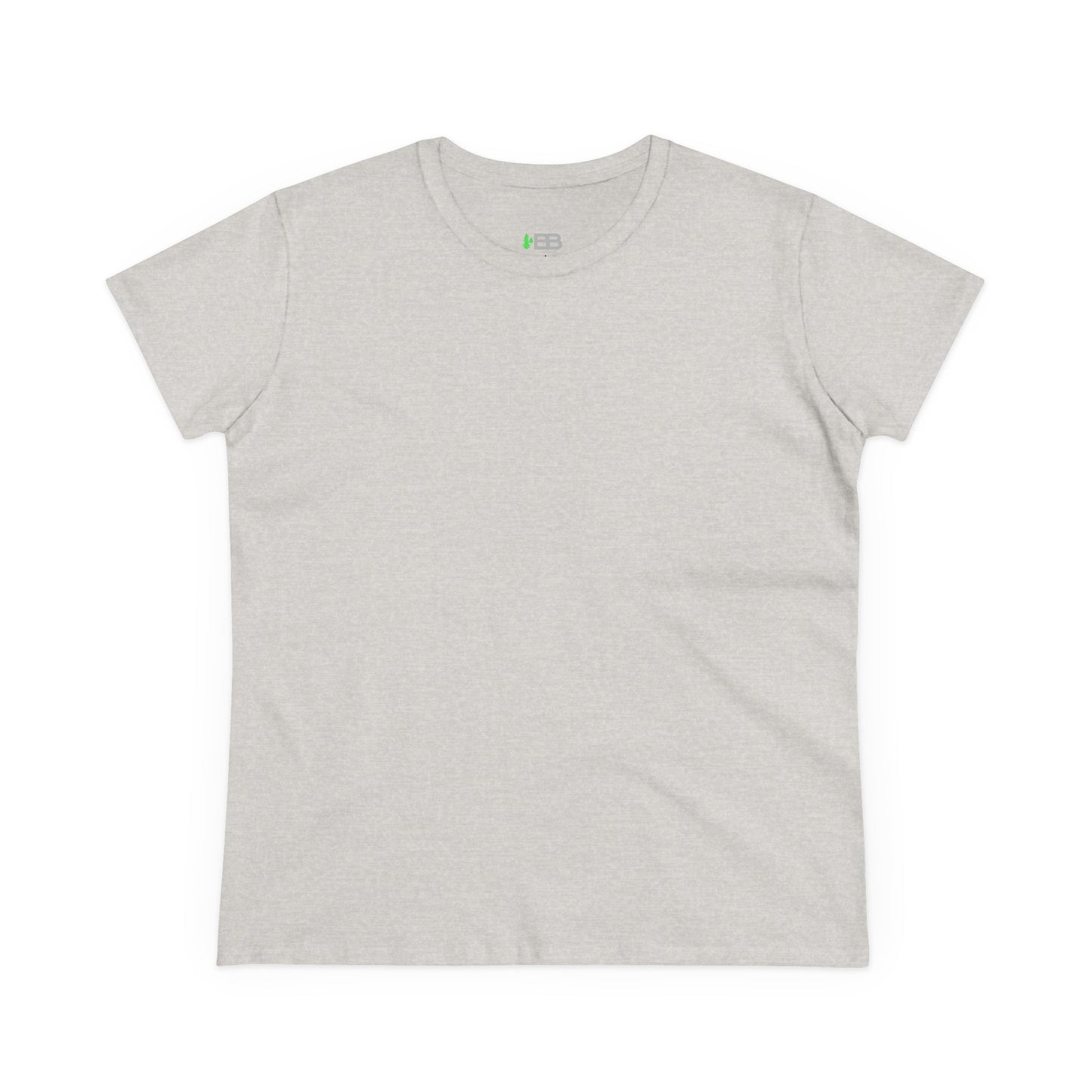 Women’s Midweight Cotton Tee - Comfortable & Versatile Casual Wear