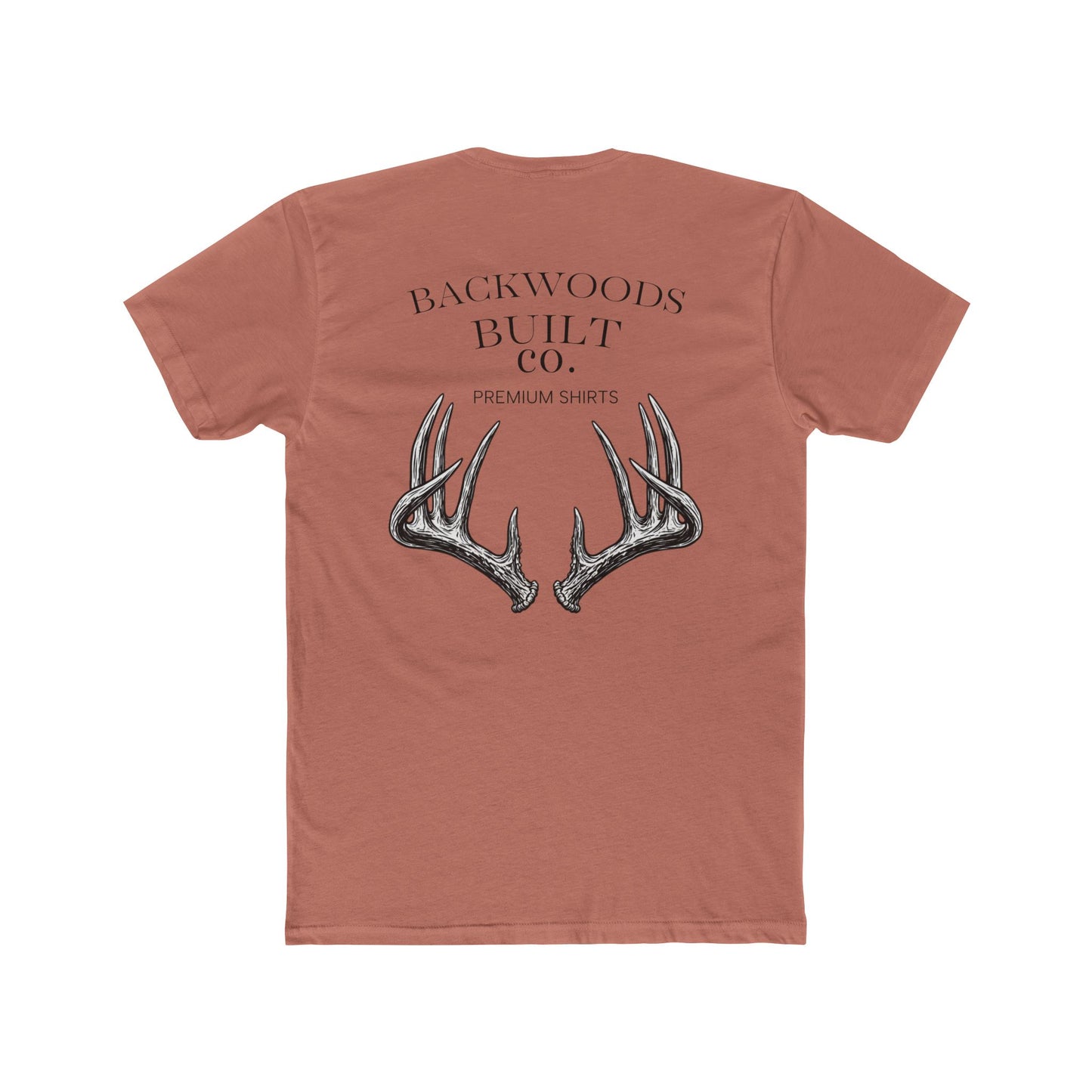 Backwoods Built Co. Antler Logo T-Shirt