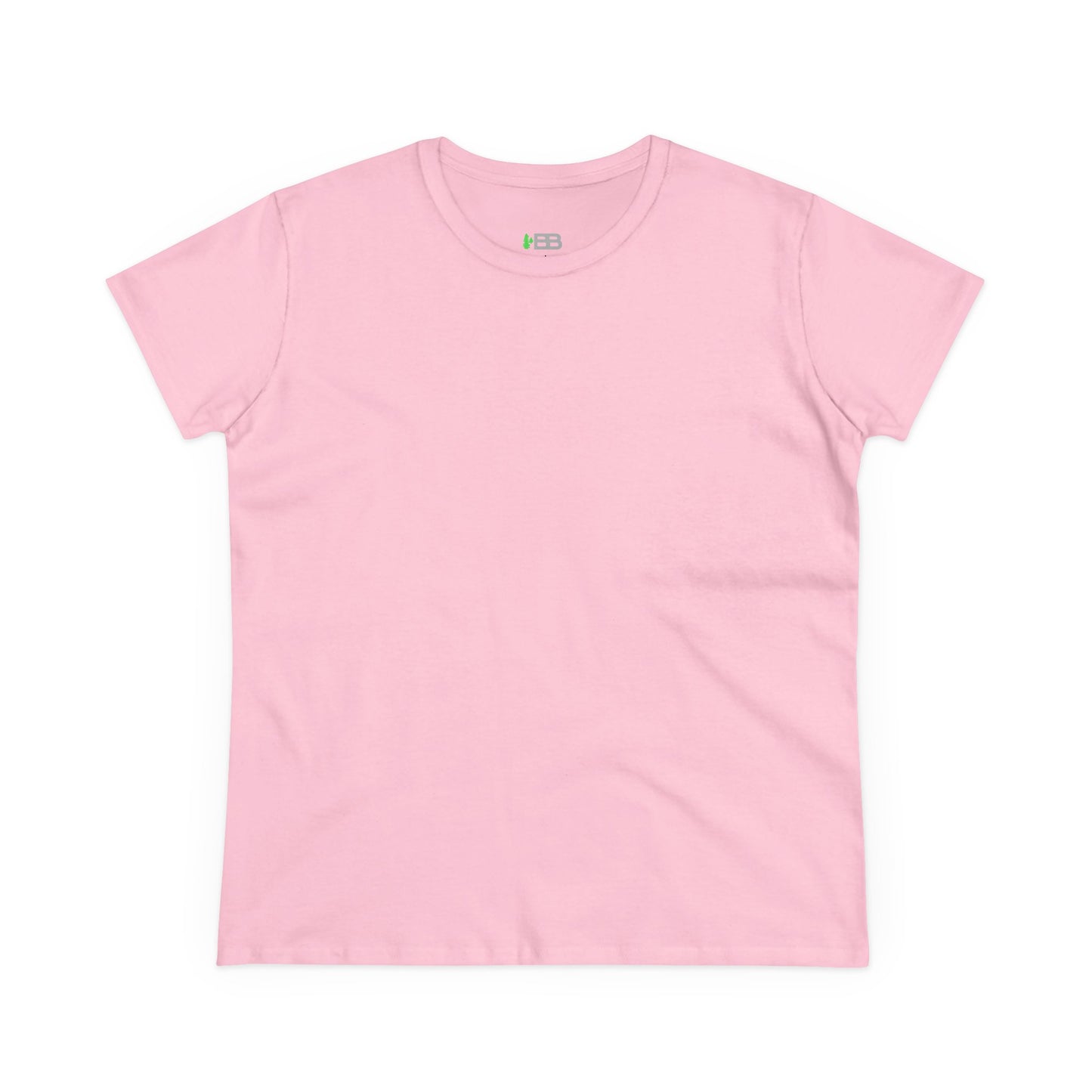 Women’s Midweight Cotton Tee - Comfortable & Versatile Casual Wear