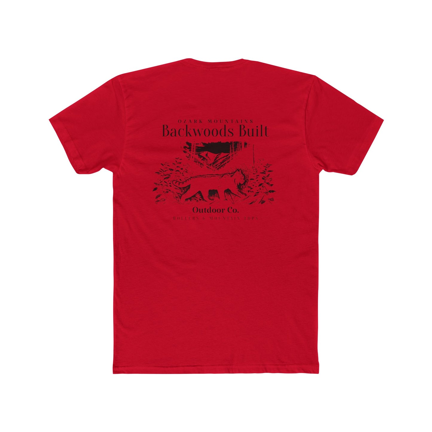 Backwoods Built Outdoor Co. Tee — Bobcat Graphic T-Shirt