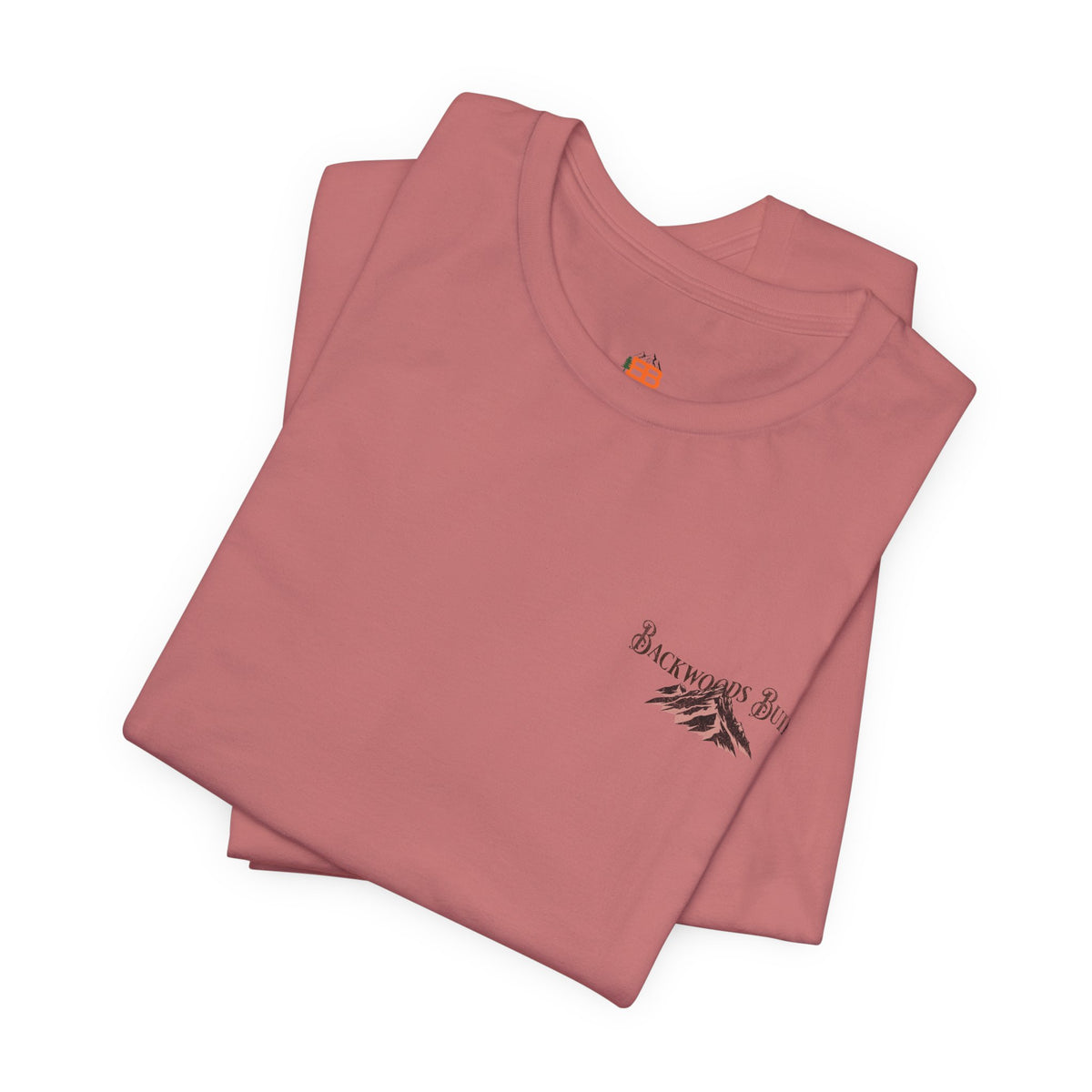 Backwoods Mountain Tee — Retro Sunrise Forest Adventure T-Shirt