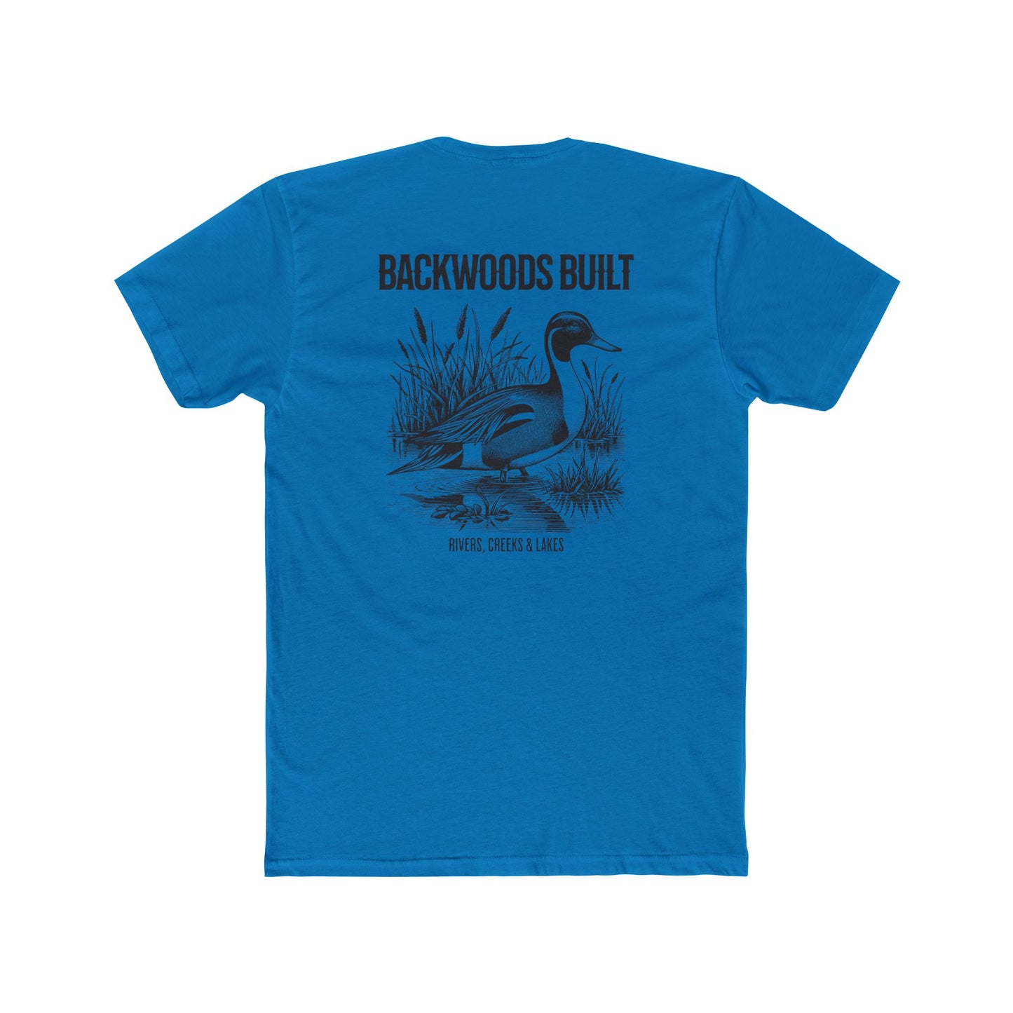 Backwoods Built Duck Tee — Outdoor Hunting & Waterfowl Graphic T-Shirt