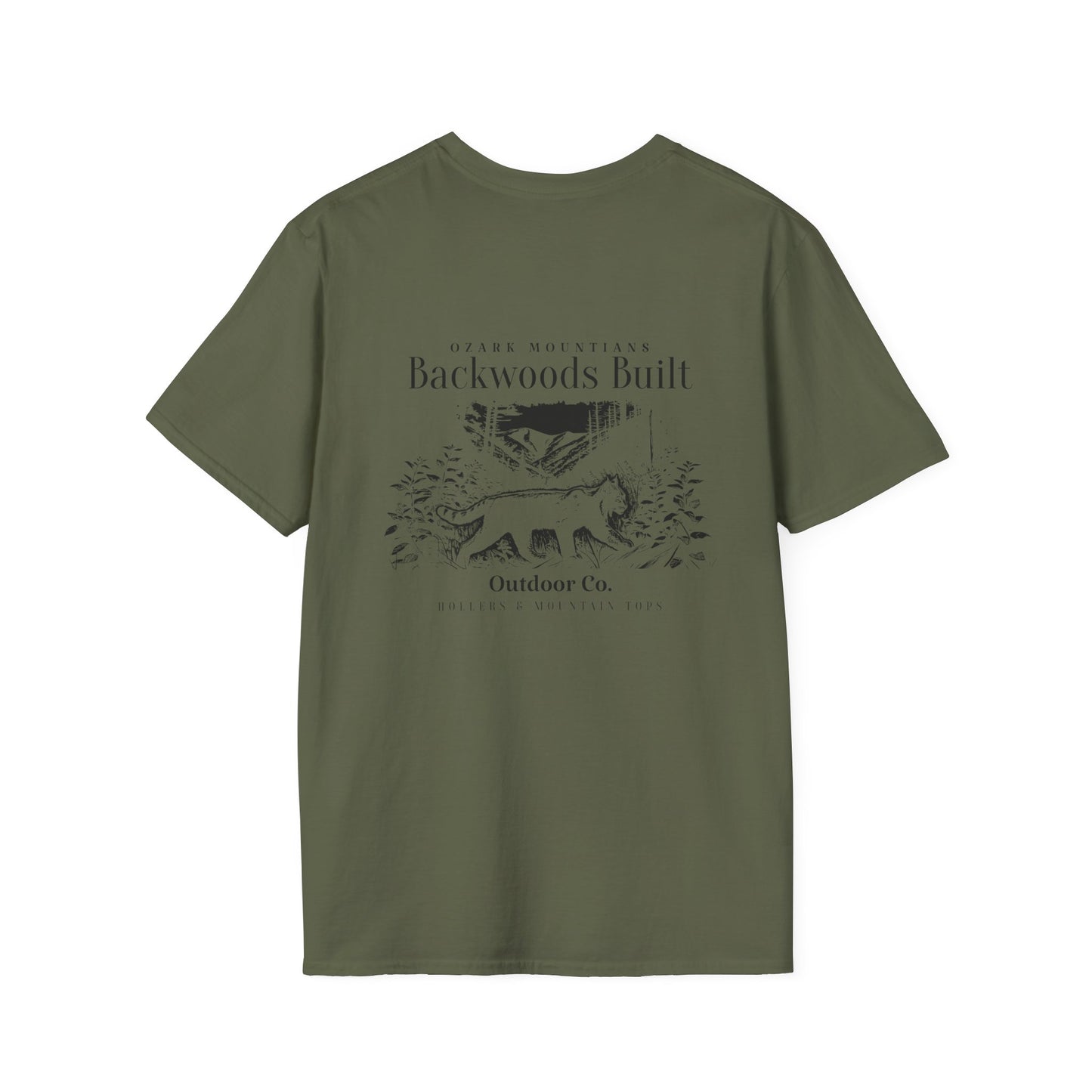 Backwoods Built Bobcat T-Shirt