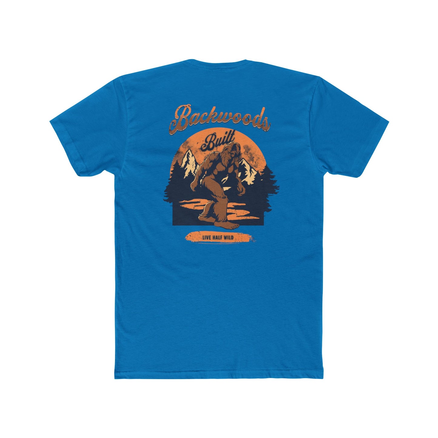 Backwoods Built T-Shirt — Vintage Bigfoot Tee
