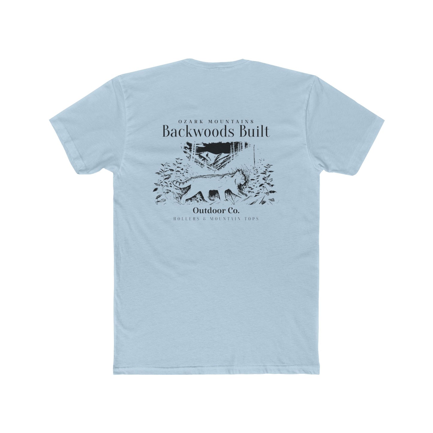 Backwoods Built Outdoor Co. Tee — Bobcat Graphic T-Shirt