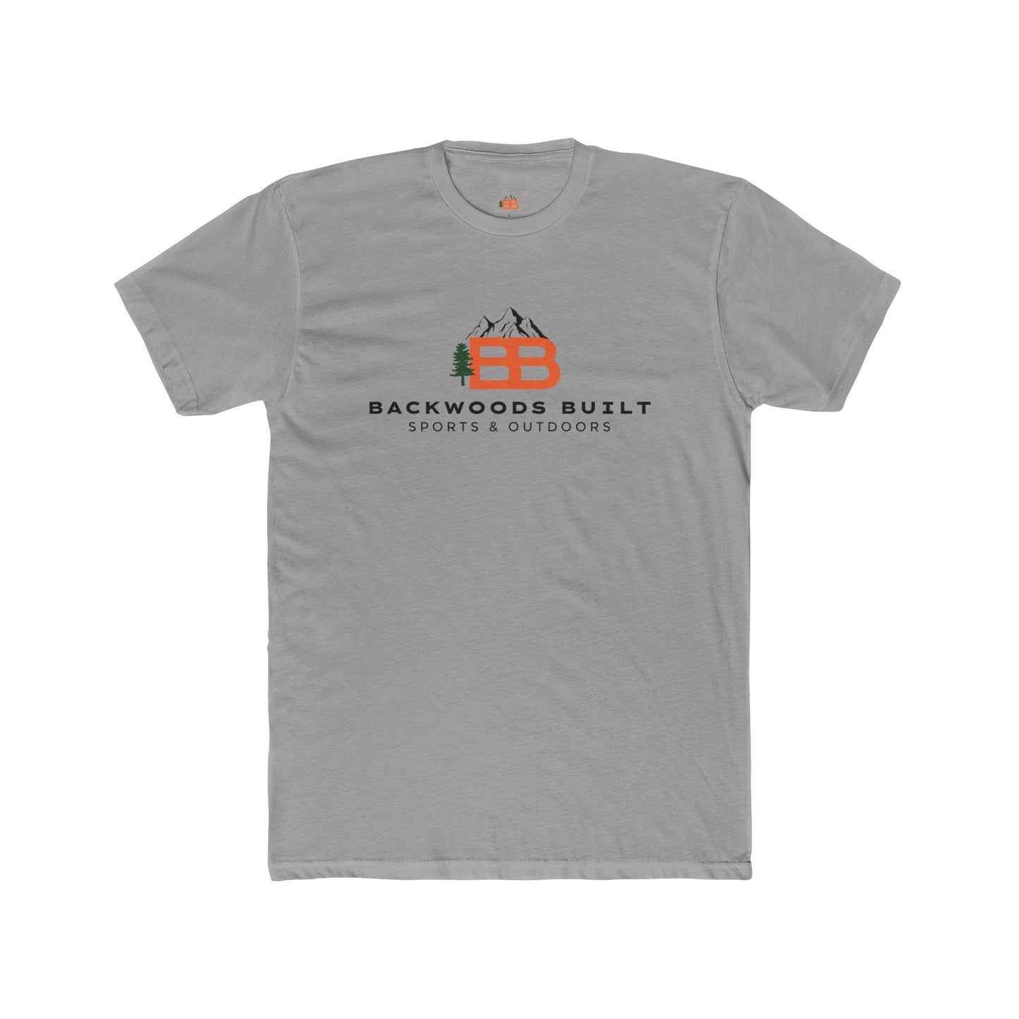 Backwoods Built Logo T-Shirt — Outdoor Sports & Outdoors Crew Tee