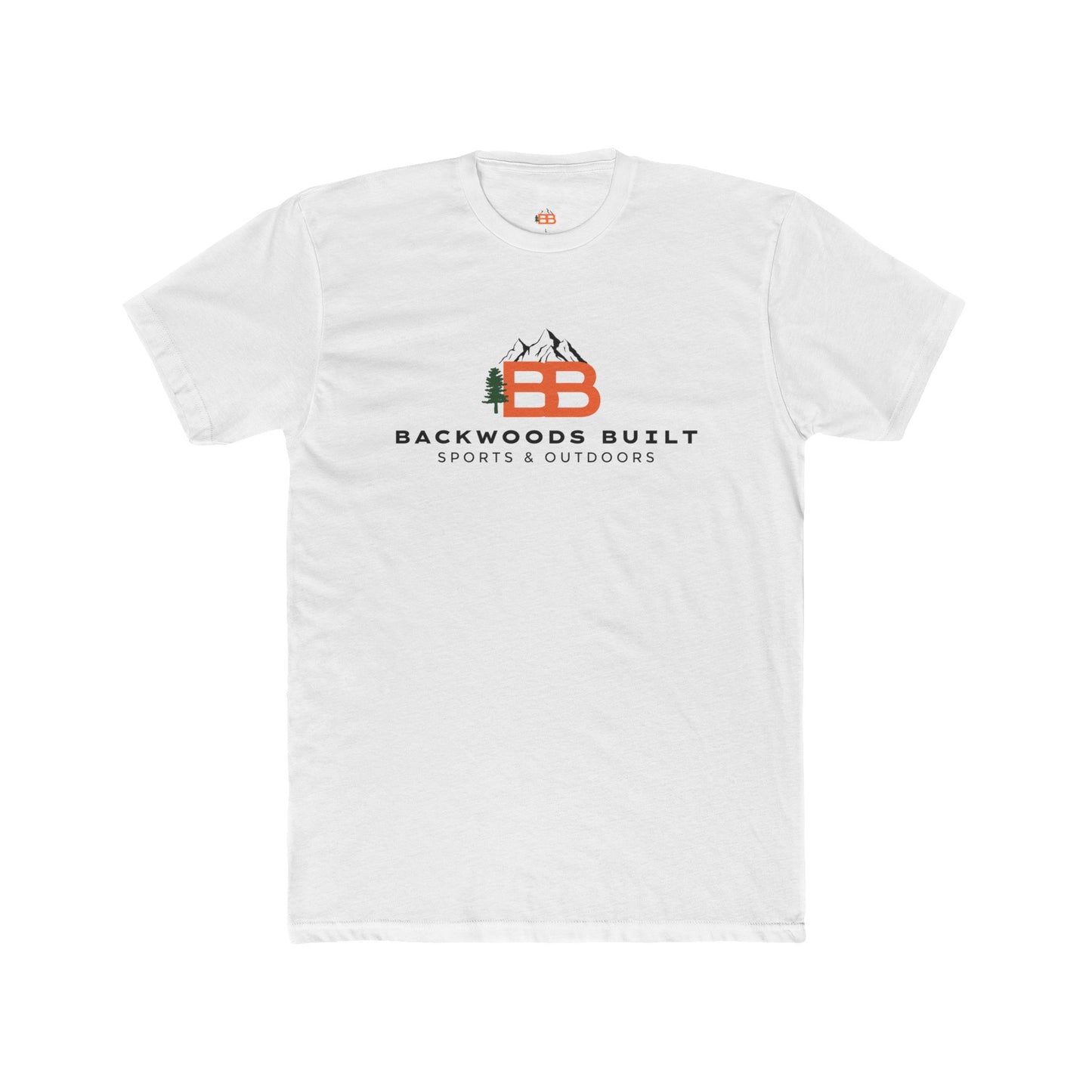Backwoods Built Logo T-Shirt — Outdoor Sports & Outdoors Crew Tee