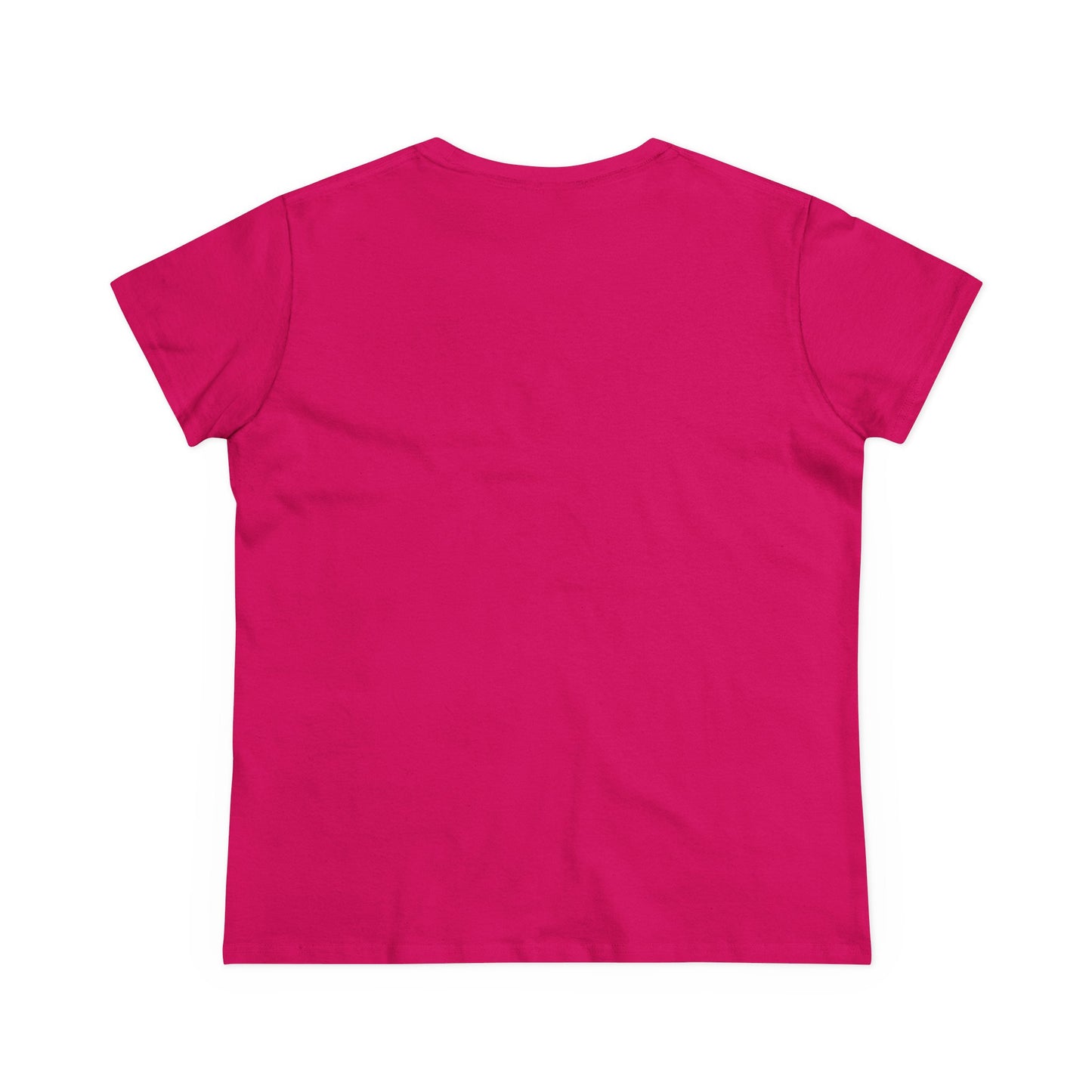 Women’s Midweight Cotton Tee - Comfortable & Versatile Casual Wear