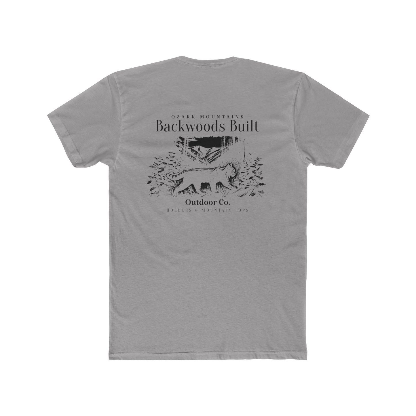 Backwoods Built Outdoor Co. Tee — Bobcat Graphic T-Shirt