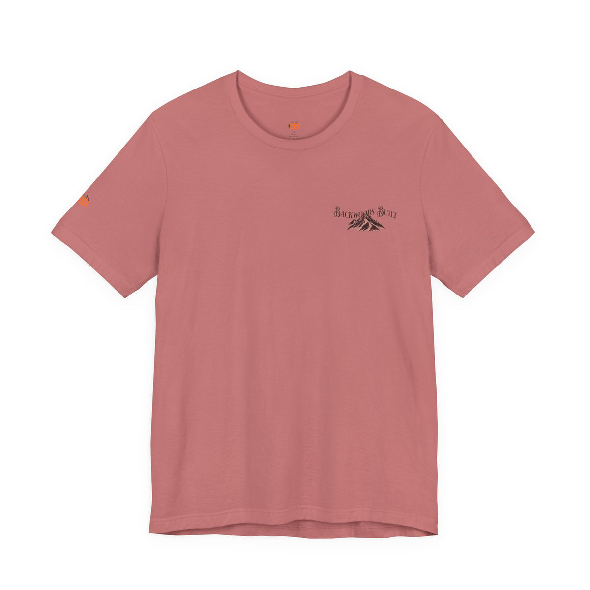 Backwoods Mountain Tee — Retro Sunrise Forest Adventure T-Shirt