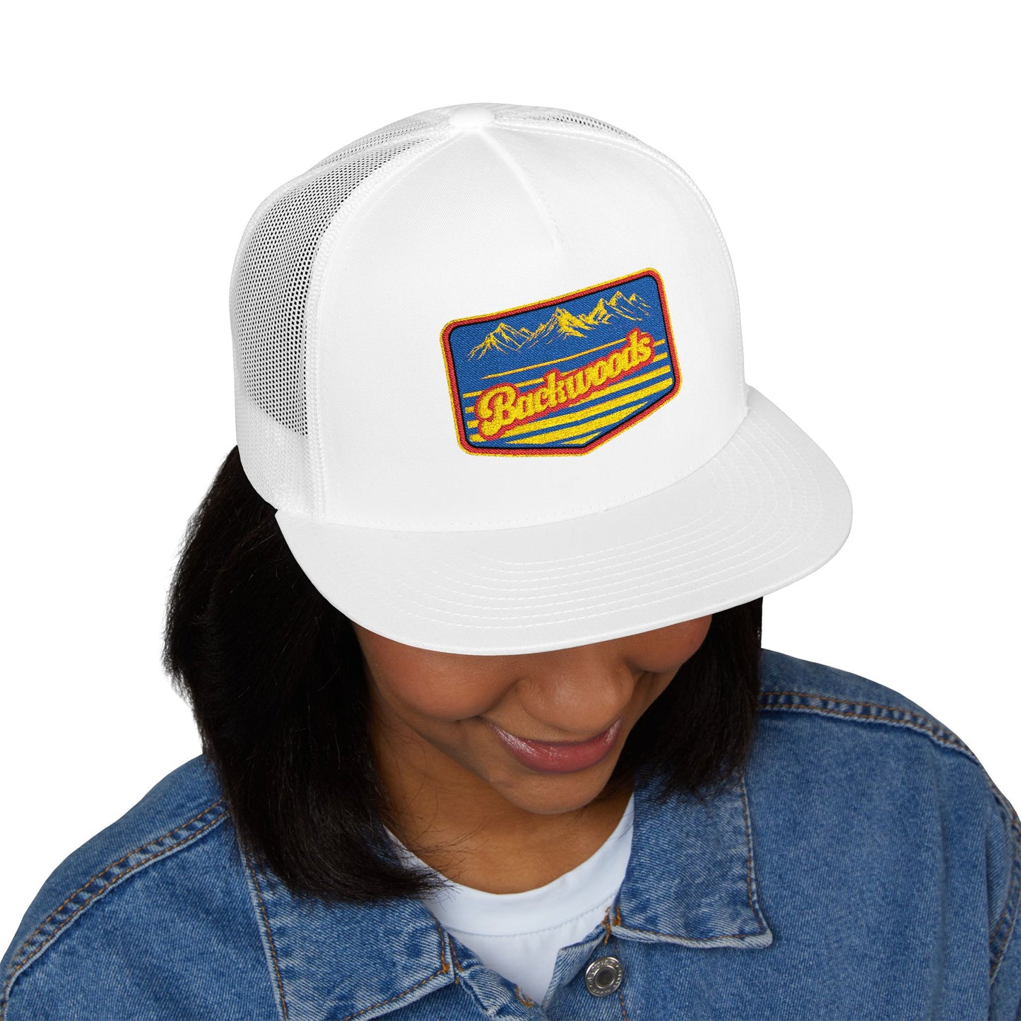 Trucker Hat — Embroidered Mesh Cap