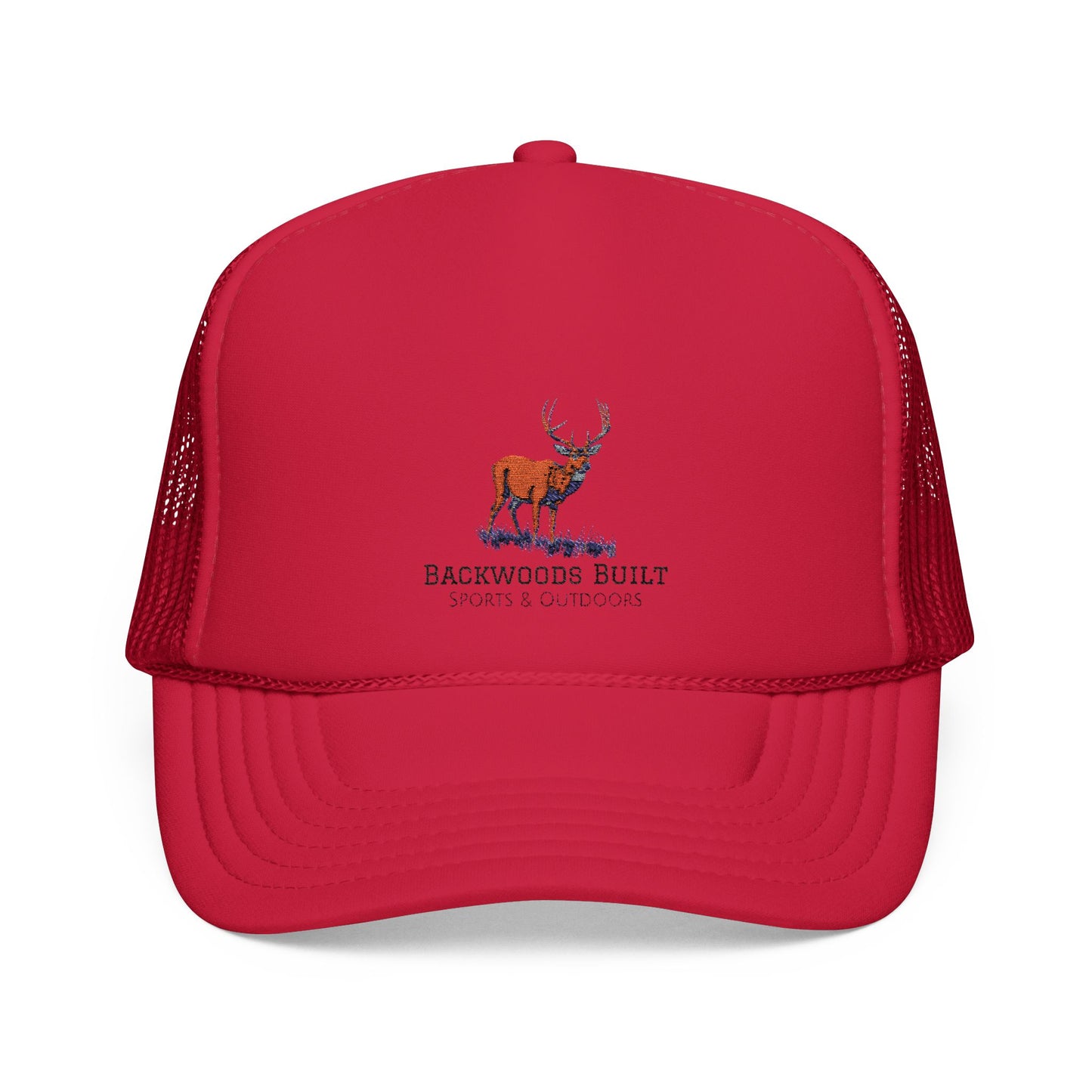 Embroidered Foam Trucker Hat - Baerwoods Built Sports & Outdoors