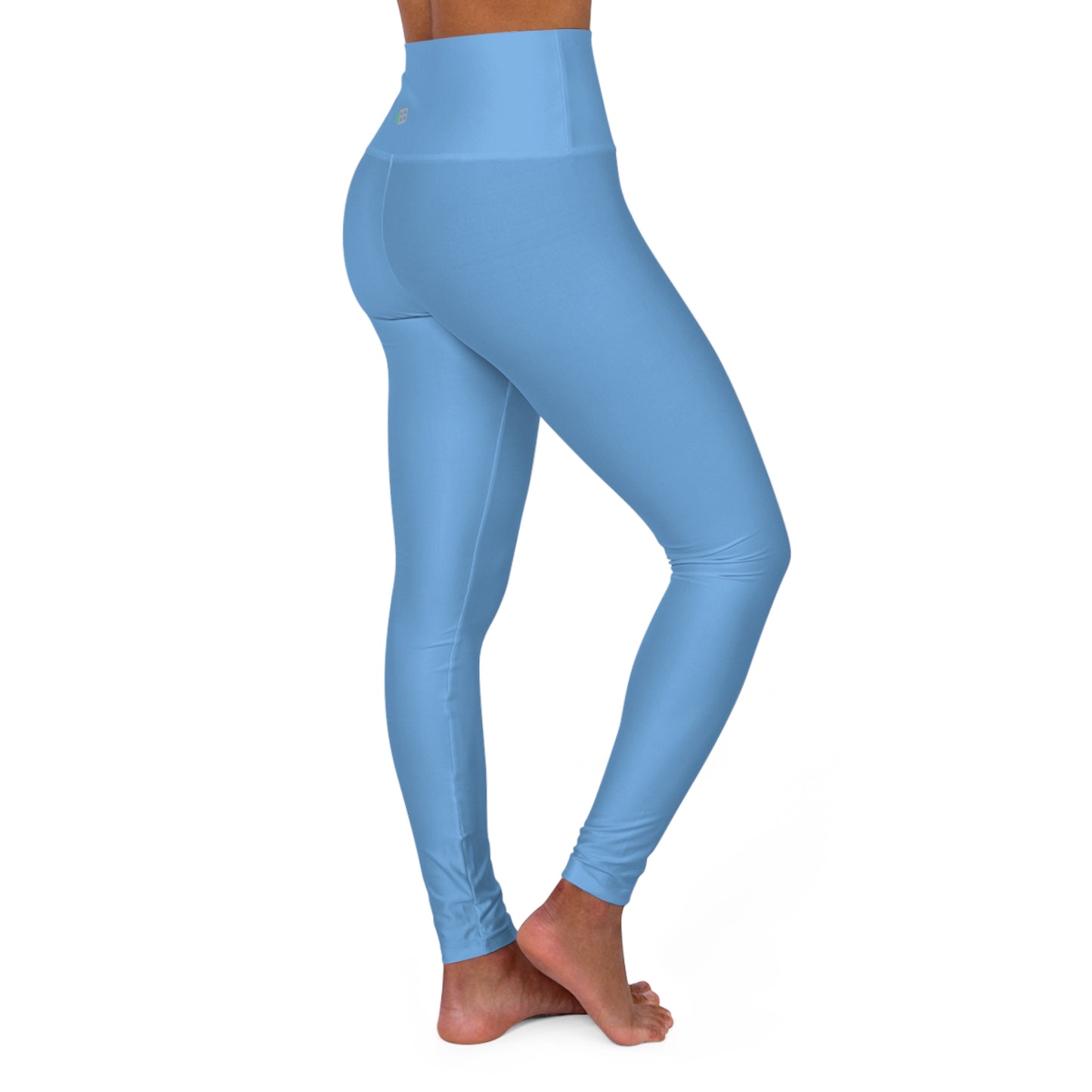 High Waisted Yoga Leggings with Mountain Design | Ideal for Fitness and Active Lifestyle