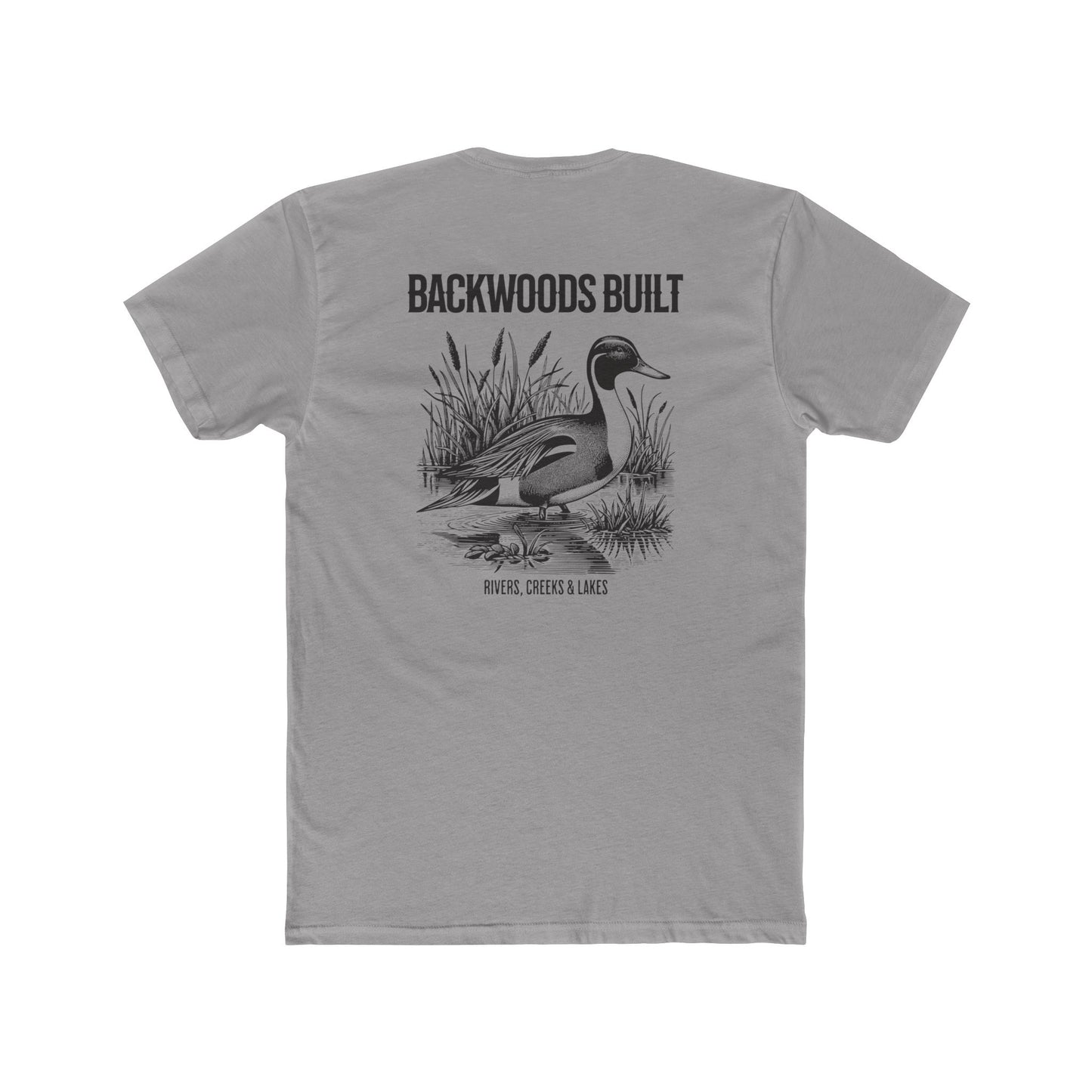Backwoods Built Duck Tee — Outdoor Hunting & Waterfowl Graphic T-Shirt