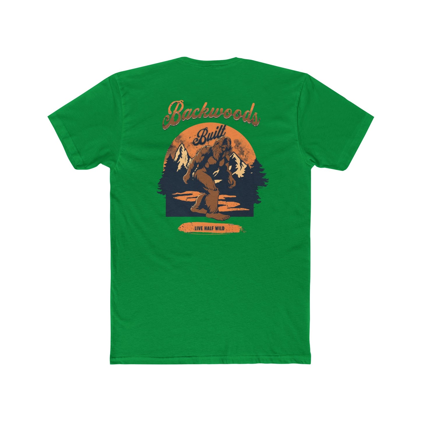 Backwoods Built T-Shirt — Vintage Bigfoot Tee