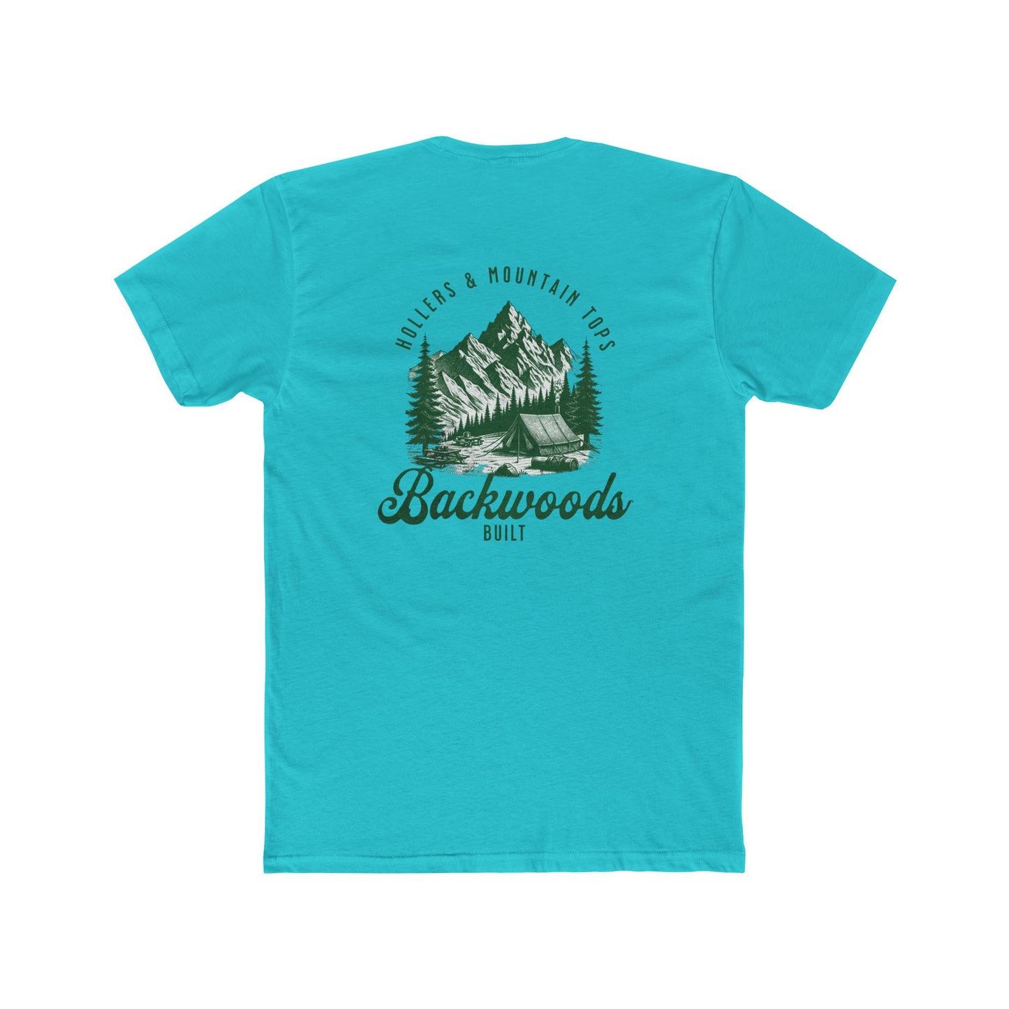 Backwoods Built Mountain Cabin T-Shirt