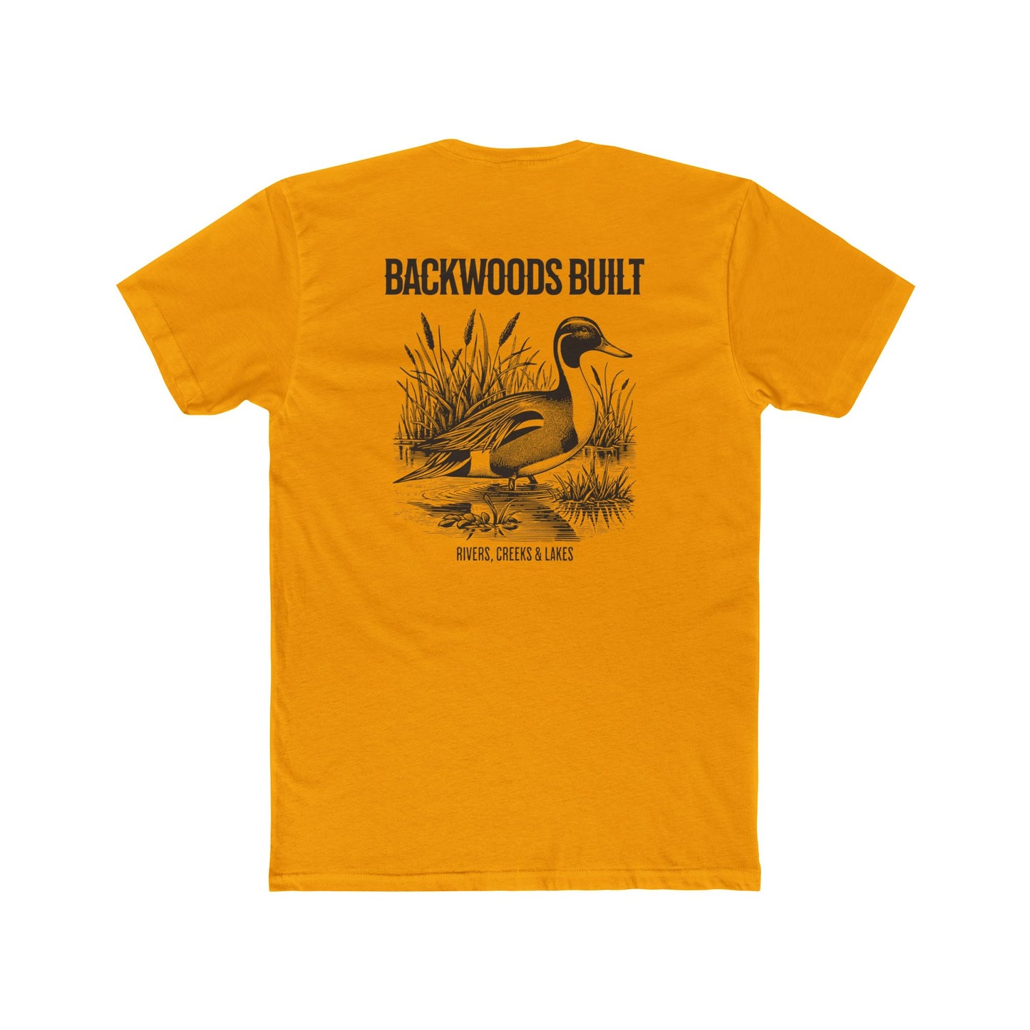 Backwoods Built Duck Tee — Outdoor Hunting & Waterfowl Graphic T-Shirt