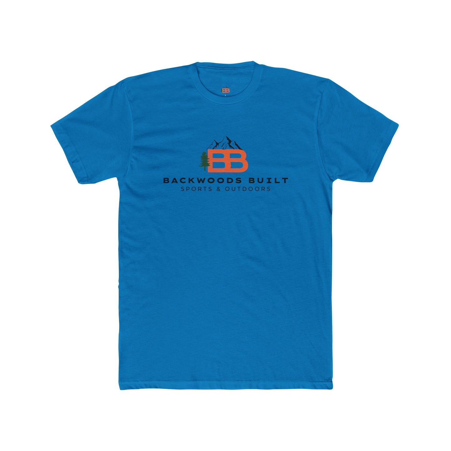 Backwoods Built Logo T-Shirt — Outdoor Sports & Outdoors Crew Tee