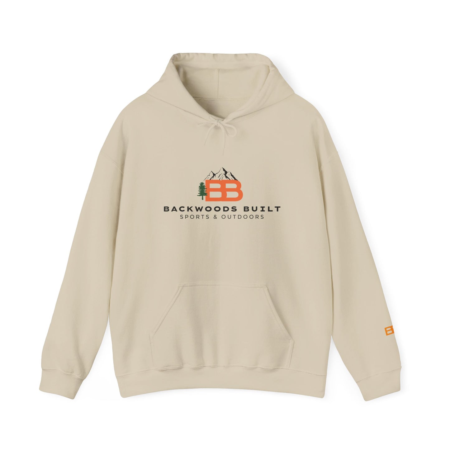 Backwoods Built Unisex Hoodie - Cozy Outdoor Sportswear