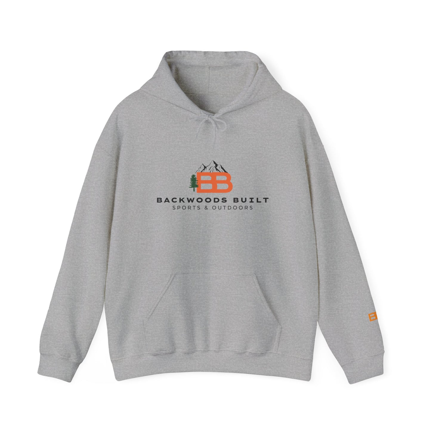 Backwoods Built Unisex Hoodie - Cozy Outdoor Sportswear