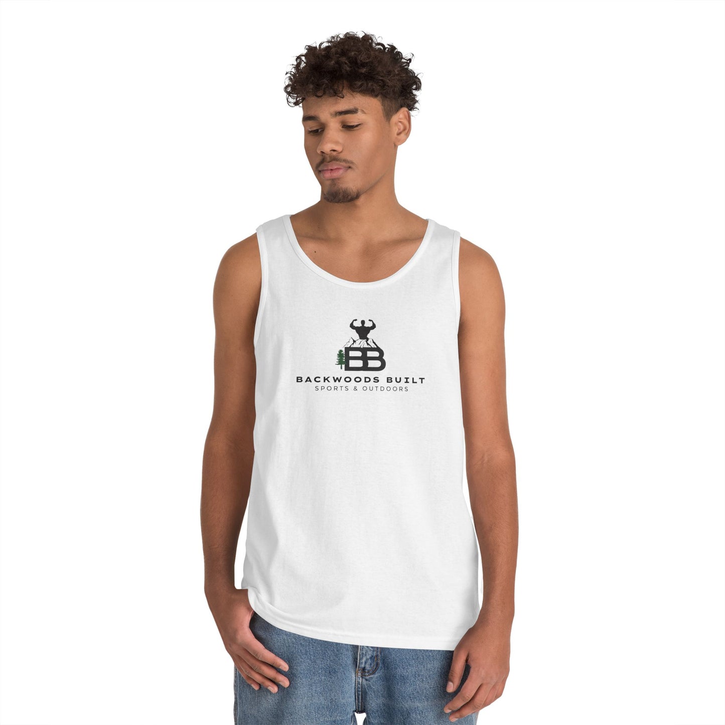 Backwoods Built Unisex Tank Top - Perfect for Outdoor Adventures