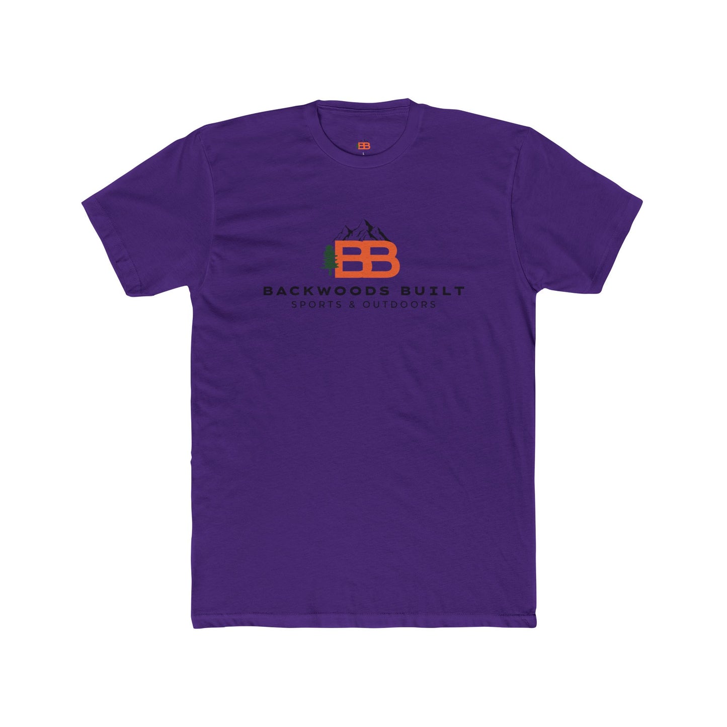 Backwoods Built Logo T-Shirt — Outdoor Sports & Outdoors Crew Tee