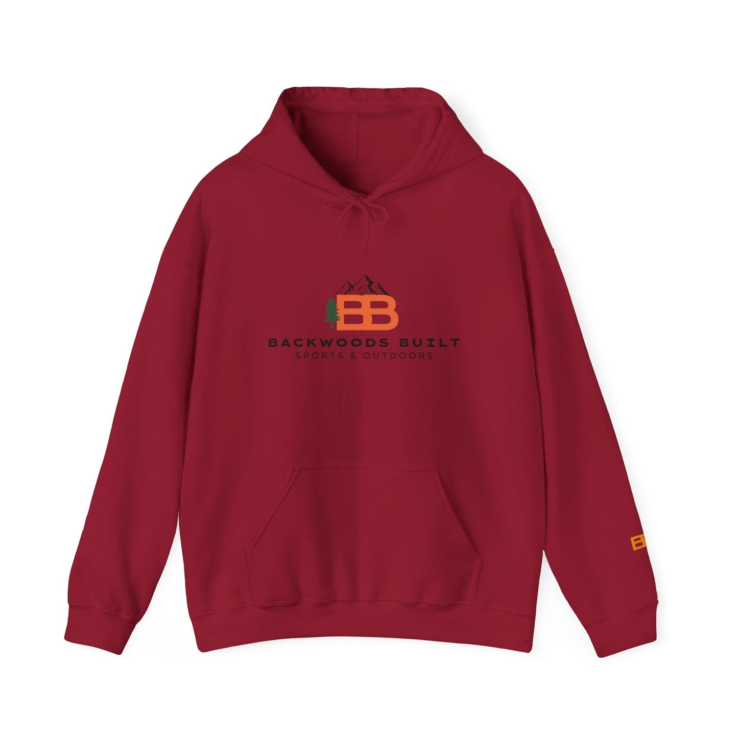 Backwoods Built Unisex Hoodie - Cozy Outdoor Sportswear