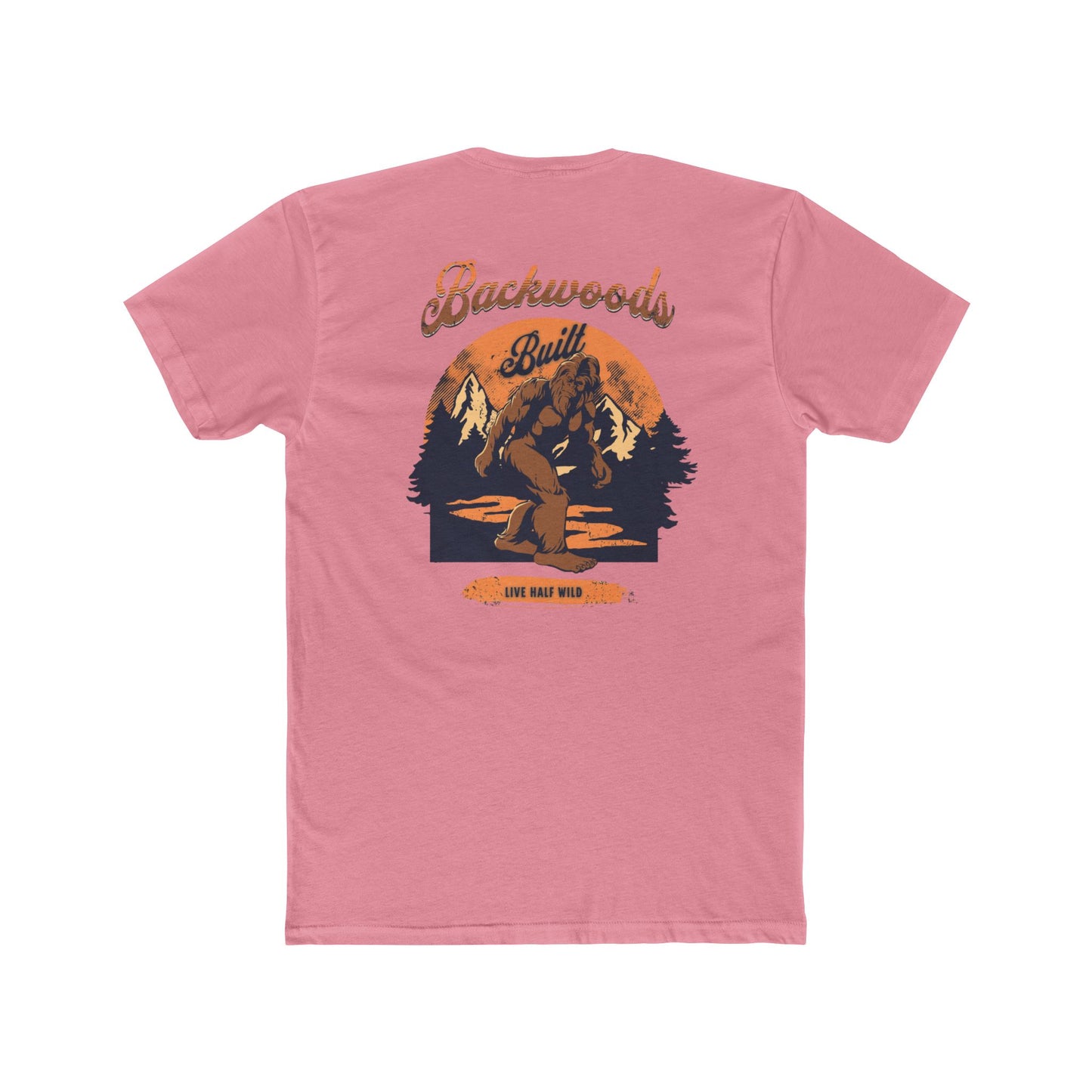 Backwoods Built T-Shirt — Vintage Bigfoot Tee