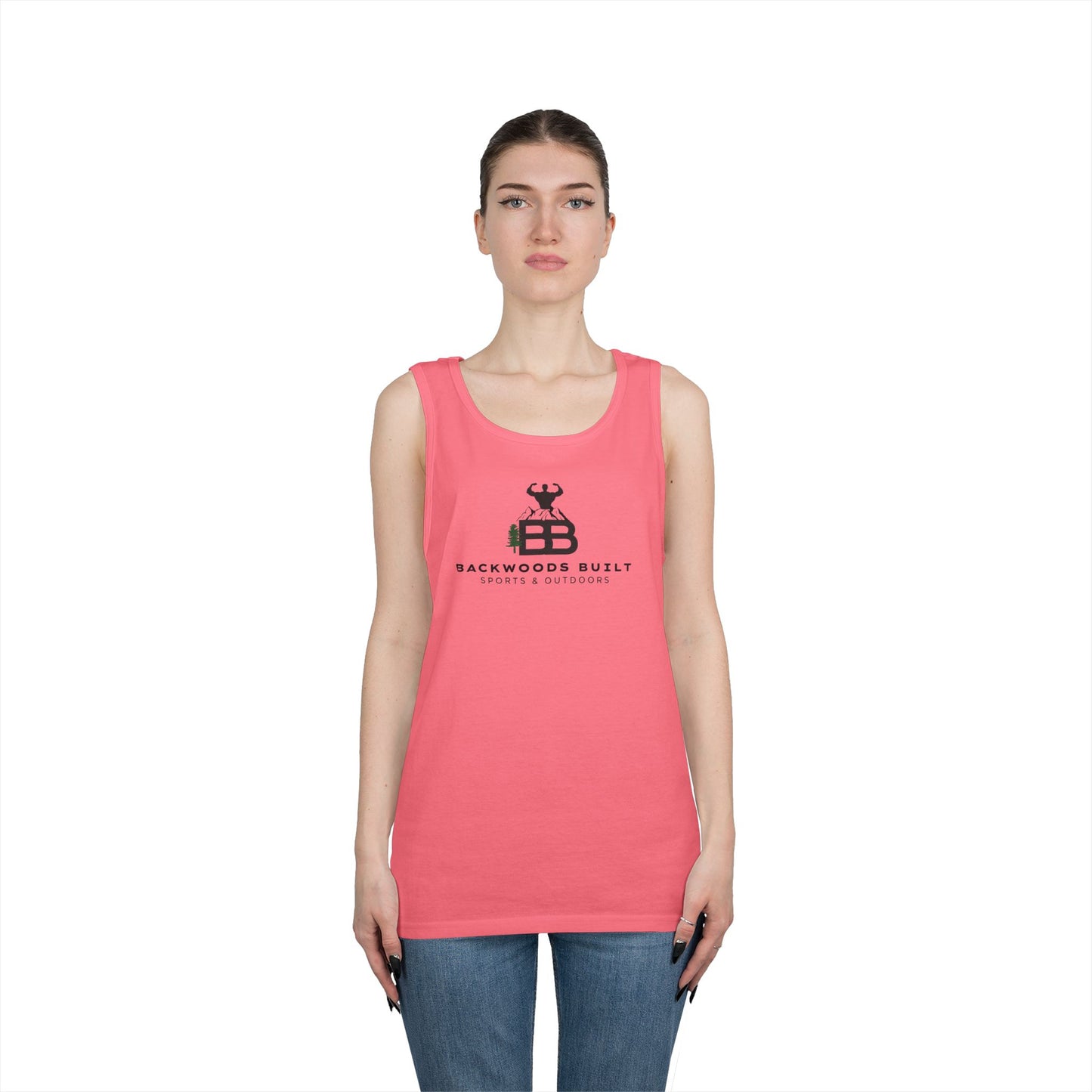 Backwoods Built Unisex Tank Top - Perfect for Outdoor Adventures