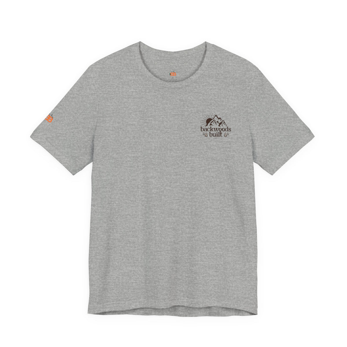 Backwoods Built Fox Tee — Outdoor Sports & Outdoors Graphic T-Shirt