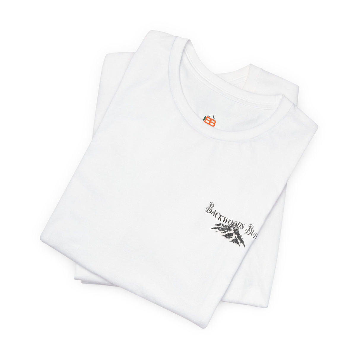 Backwoods Mountain Tee — Retro Sunrise Forest Adventure T-Shirt