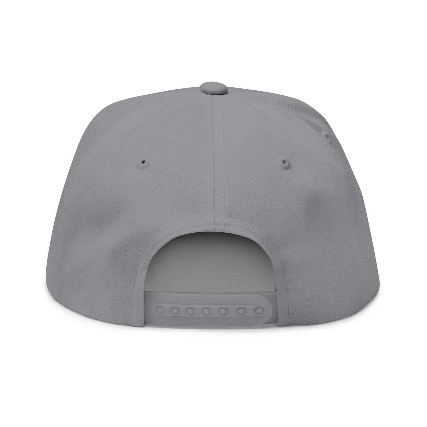 Embroidered Flat Bill Cap - Backwoods Bulls Design
