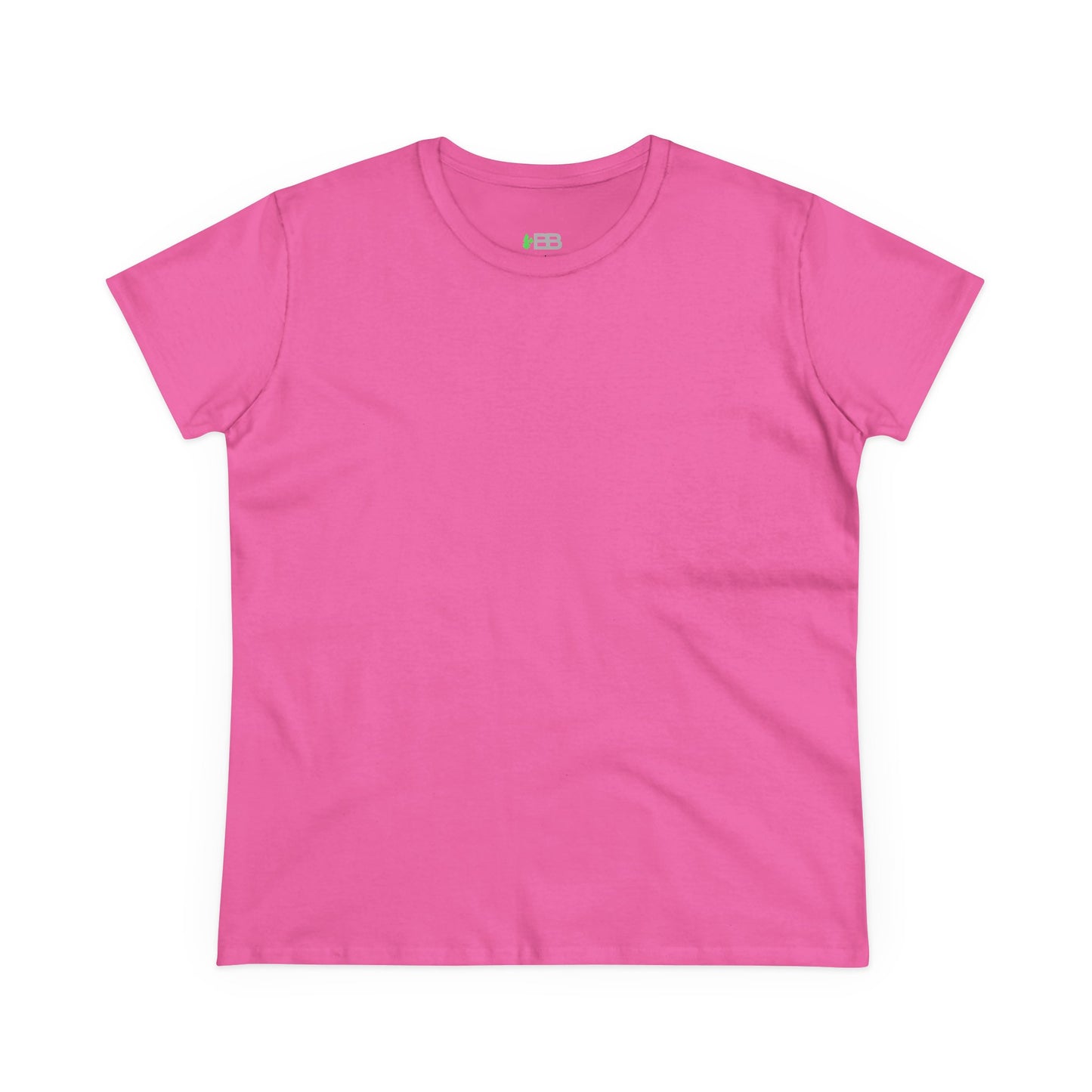 Women’s Midweight Cotton Tee - Comfortable & Versatile Casual Wear