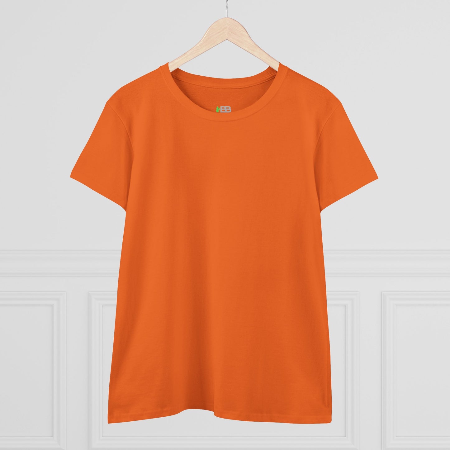 Women’s Midweight Cotton Tee - Comfortable & Versatile Casual Wear