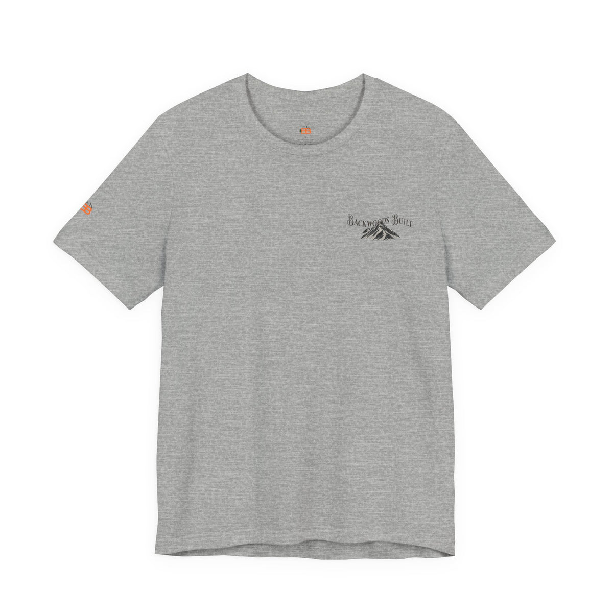 Backwoods Mountain Tee — Retro Sunrise Forest Adventure T-Shirt