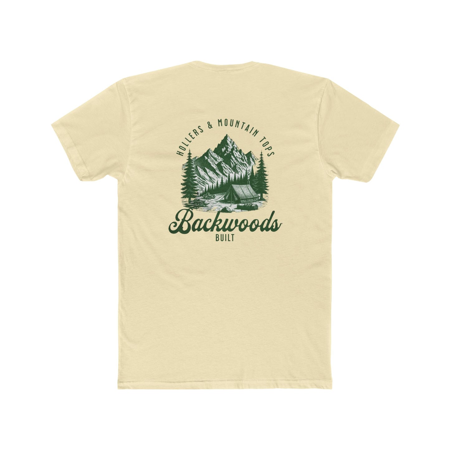 Backwoods Built Mountain Cabin T-Shirt