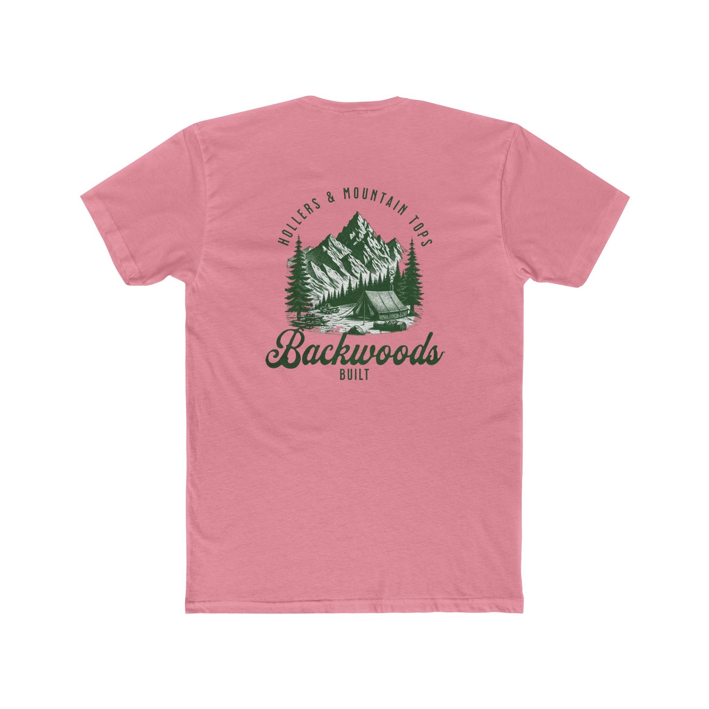 Backwoods Built Mountain Cabin T-Shirt