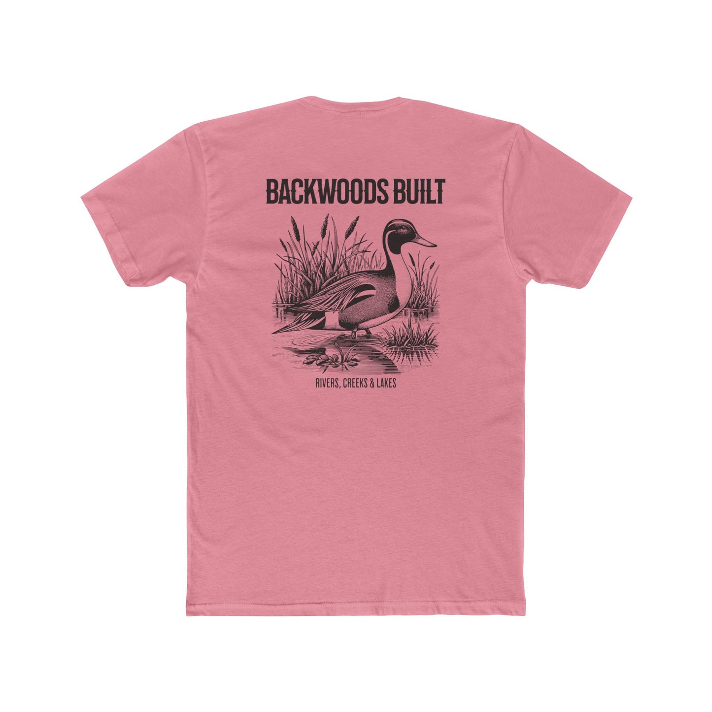 Backwoods Built Duck Tee — Outdoor Hunting & Waterfowl Graphic T-Shirt